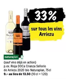 Action - vins Arriezu