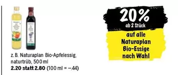 Wahl - Naturaplan Bio-Essige