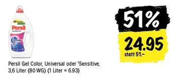 Gel Color, Universal oder Sensitive