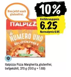 Pizza Margherita, glutenfrei