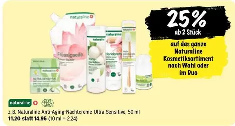 Wahl - Naturaline Anti-Aging-Nachtcreme Ultra Sensitive
