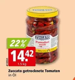 getrocknete Tomaten in Öl