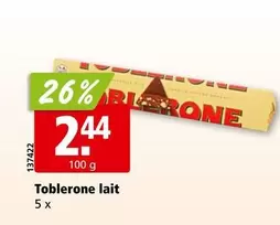 Toblerone lait
