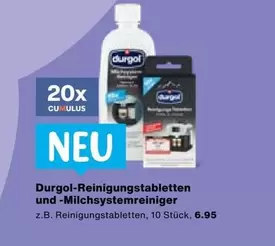 Reinigungstabletten und -Milchsystemreiniger