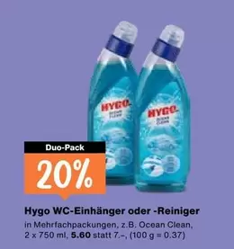 WC-Ein- oder -Reiniger