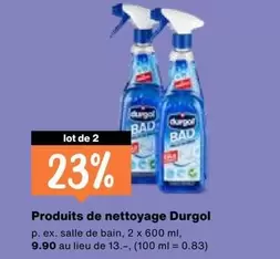 Produits de nettoyage