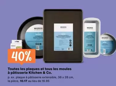 Toutes les plaques et tous les moules à pâtisserie