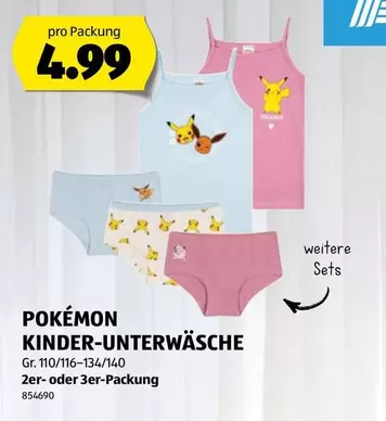 KINDER-UNTERWÄSCHE