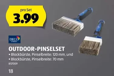 OUTDOOR-PINSELSET