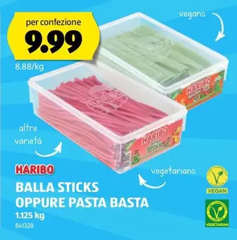 Haribo - BALLA STICKS OPPURE PASTA BASTA