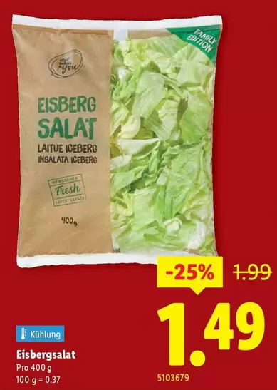 Eisberg Salat