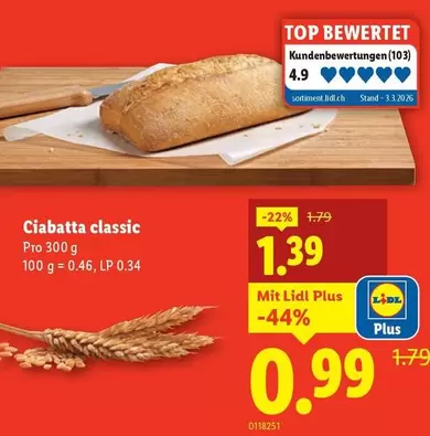 Ciabatta classic