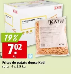 Frites de patate douce