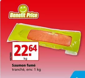 Saumon fumé tranché
