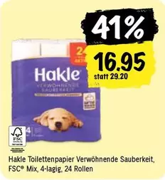 Toilettenpapier Verwöhnende Sauberkeit, FSC® Mix, 4-lagig, 24 Rollen