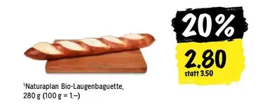 Bio-Laugensbaguette