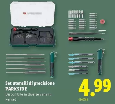 Set utensili di precisione