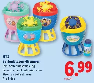 Seifenblasen-Brunnen