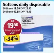 SofLens daily disposable