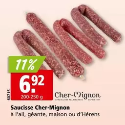 Saucisse Cher-Mignon