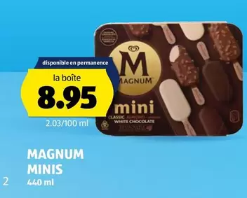 Magnum - MINIS CLASSIC ALMOND WHITE CHOCOLATE
