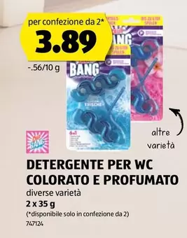 DETERGENTE PER WC COLORATO E PROFUMATO