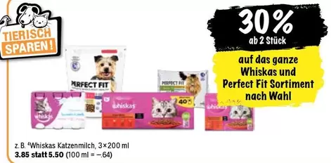 Wahl - Whiskas und Perfect Fit Sortiment