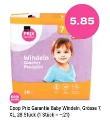 Baby Windeln, Grösse 7, XL, 28 Stück