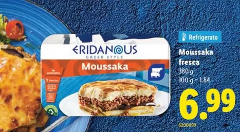 Moussaka fresca