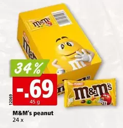 M&M's -  peanut