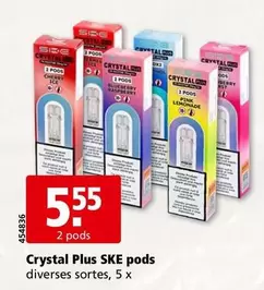 Crystal Plus SKE pods