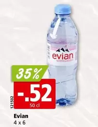 Evian -  4 x 6