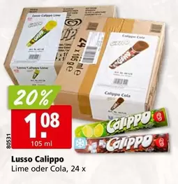 Lime - Lusso Calippo  oder Cola