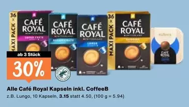 Royal - Café  Kapseln inkl. CoffeeB