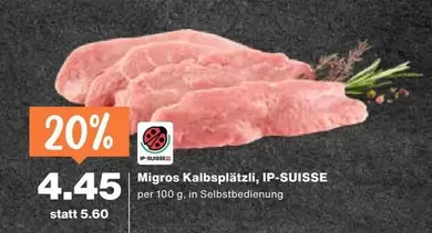 Kalbsplätzli, IP-SUISSE