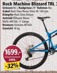 Shimano - Rock Machine Blizzard TRL 3