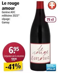 Amour - Le rouge amour
