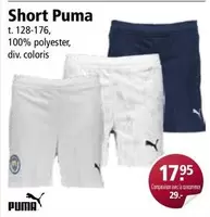 Short Puma t. 128-176