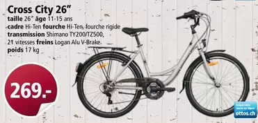 Shimano - Cross City 26"