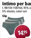 Intimo per bambina