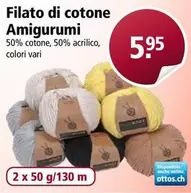 Filato di cotone Amigurumi