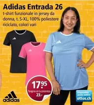 Entrada 26 t-shirt funzionale in jersey