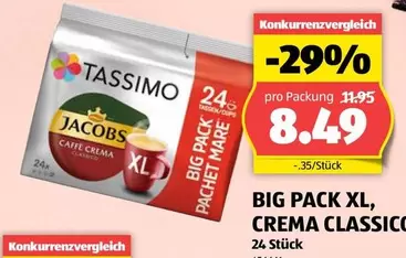 BIG PACK XL, CREMA CLASSICO