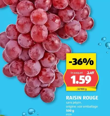 RAISIN ROUGE