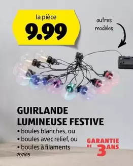 GUIRLANDE LUMINEUSE FESTIVE