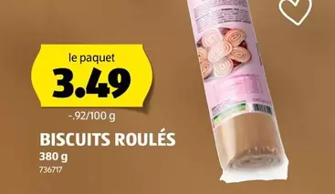 BISCUITS ROULÉS 736717