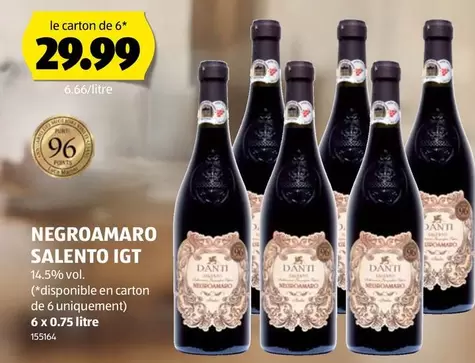 NEGROAMARO SALENTO IGT