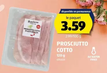 PROSCIUTTO COTTO 694658