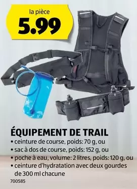 ÉQUIPEMENT DE TRAIL