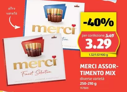 MERCI ASSORTIMENTO MIX